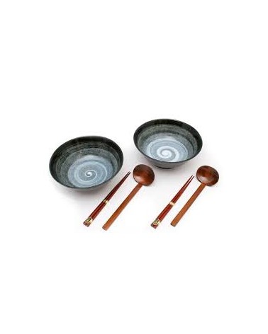 EDO Ramen Bowl Set KURO 22cm