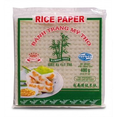 Papel de Arroz Cuadrado 22cm BT 400gr