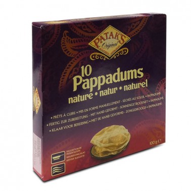 Pappadum natural Patak´s 100gr