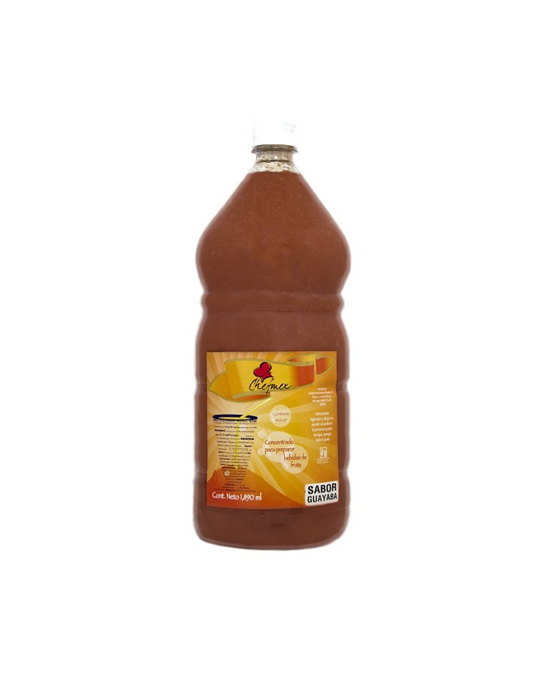 Concentrado de fruta Guayaba Chefmex 1890ml