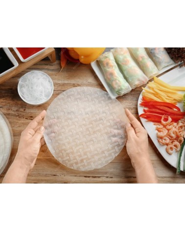 Papel de Arroz Redondo 22cm BT 400gr