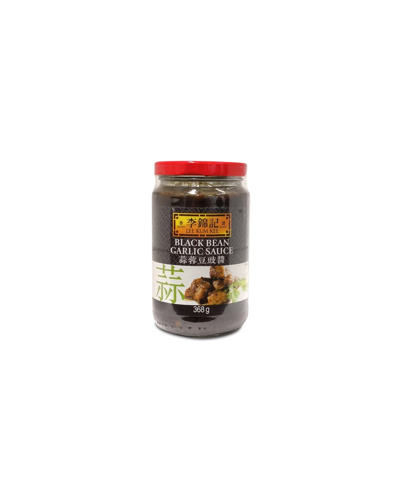 Salsa LKK Alubia Negra Ajo 368gr