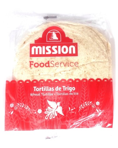 Tortilla de trigo Mission Foods 25cm 18uds