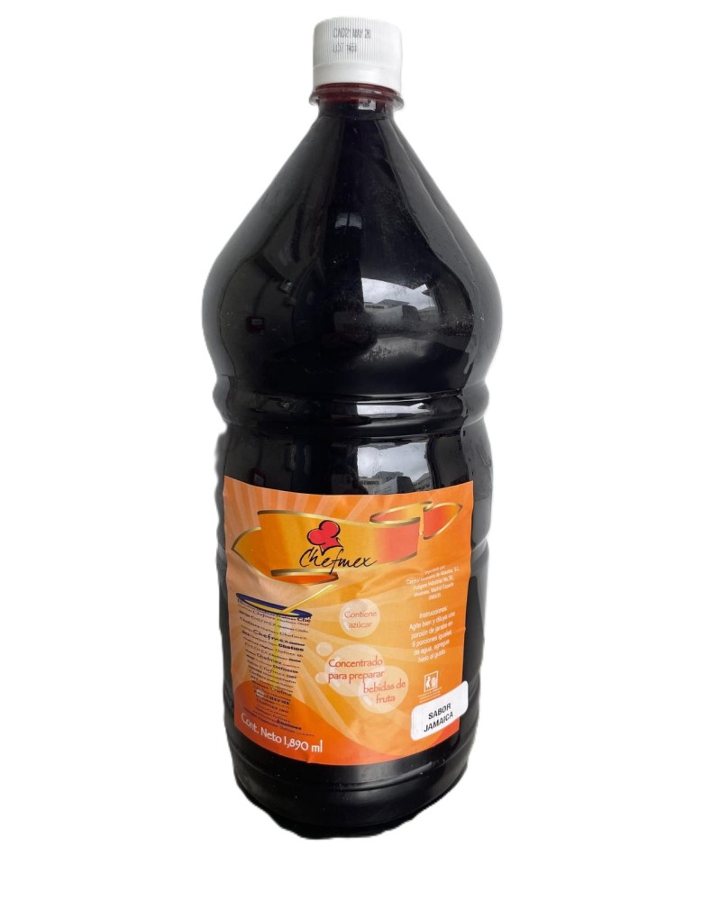 Concentrado de fruta Jamaica Chefmex 1890ml