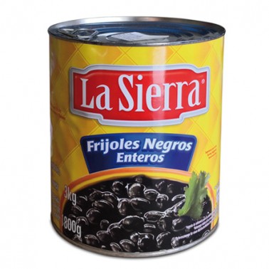 Frijol Negro Entero La Sierra 3Kg