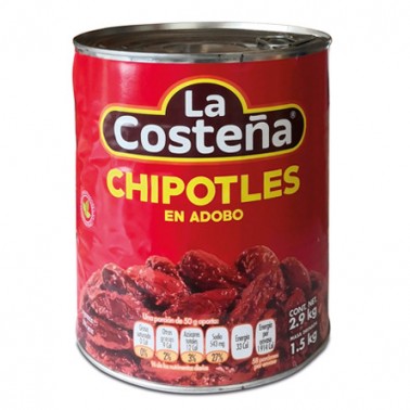 Chipotles Adobados La Costeña 2,8Kg