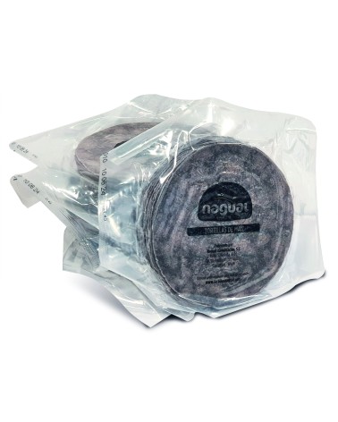 Tortilla de maíz azul Nagual 15cm 20uds