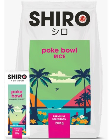 Arroz Shiro Sushi Poke Bowl 20Kg