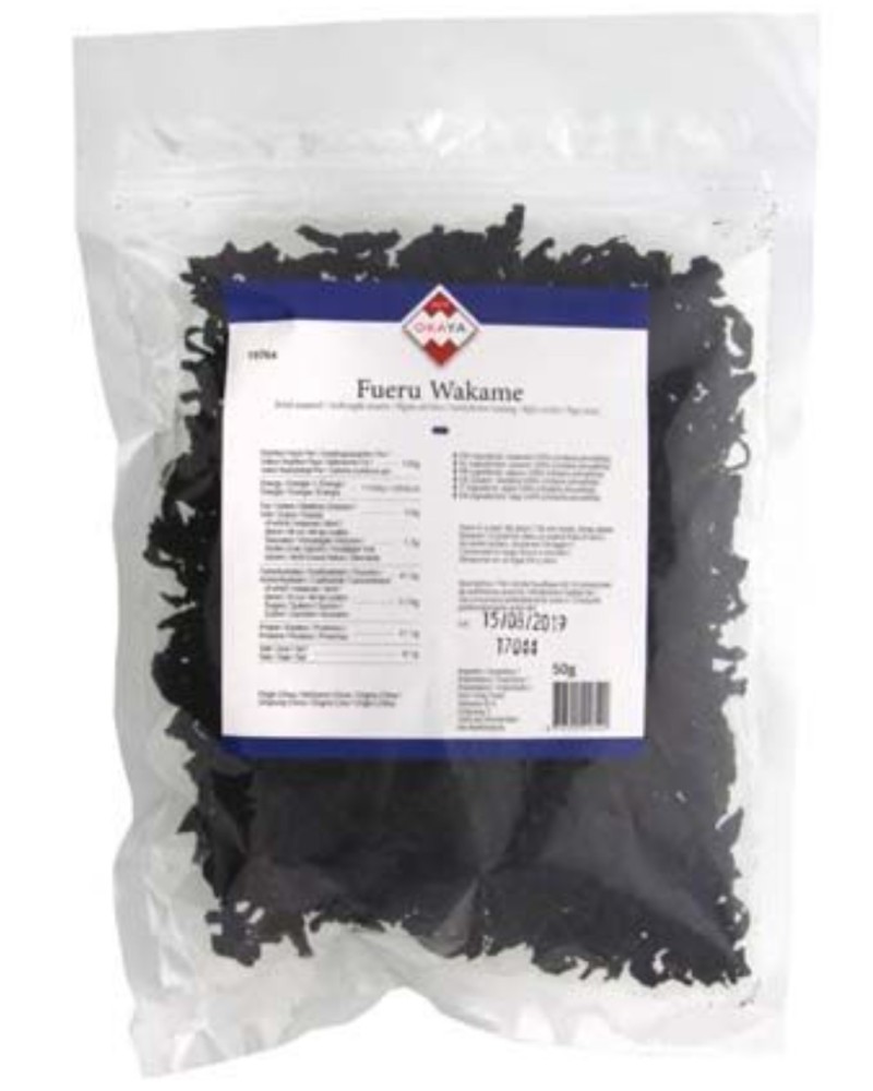 Algas Wakame Secas Okaya 50gr