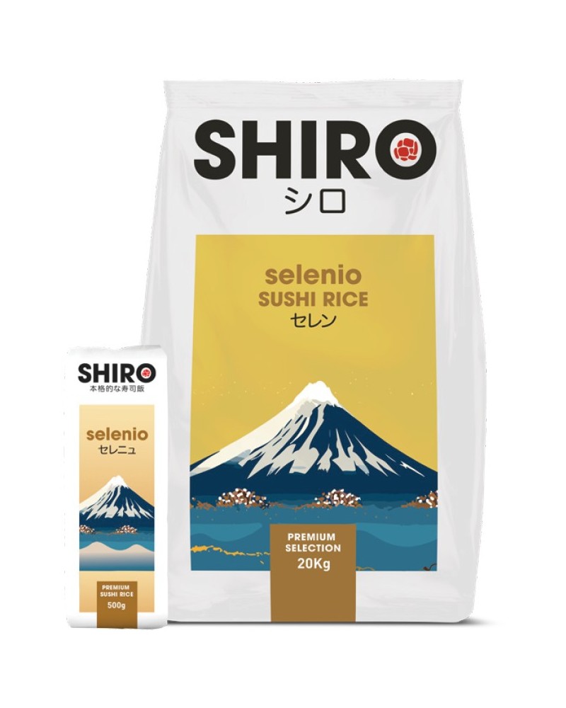 Arroz Shiro Sushi Selenio 20Kg