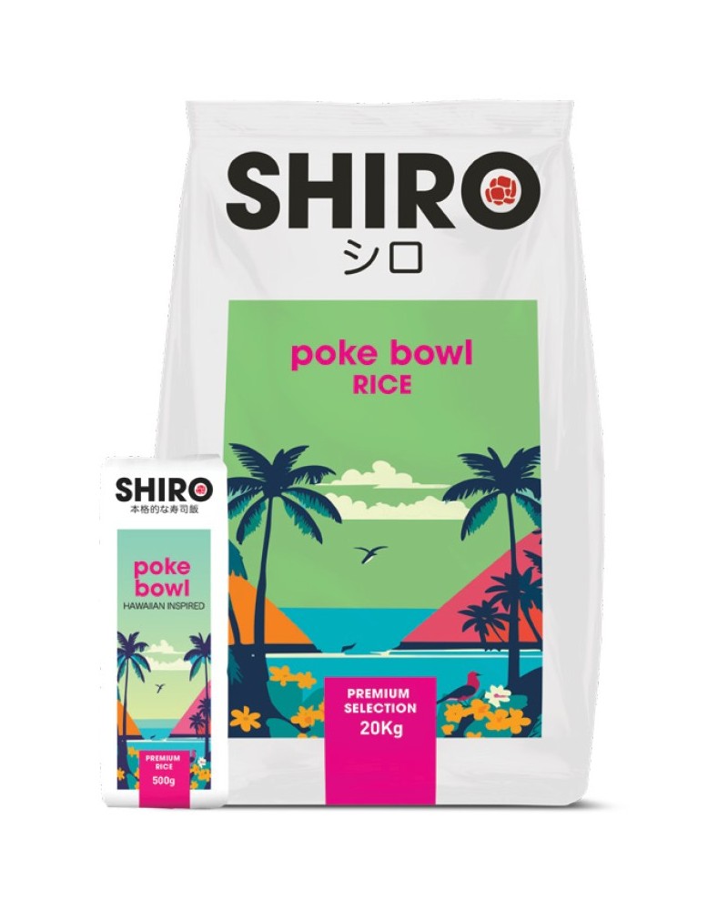 Arroz Shiro Sushi Poke Bowl 20Kg