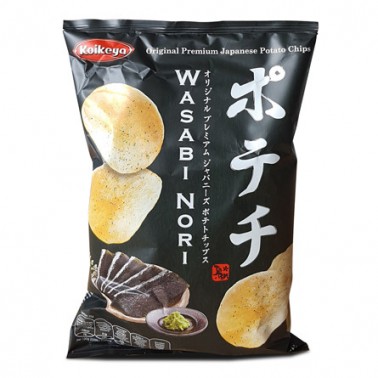 Koikeya wasabi nori chips 100gr