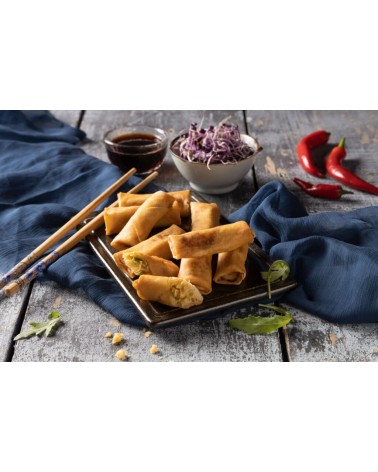 Mini Rollitos Vegetales 60pcs