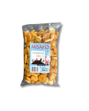 Miyajima Rice Cracker Mix Misako 200gr