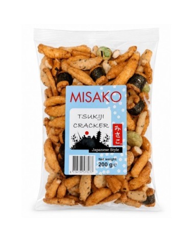 Nori Rice & Peanut Cracker Misako 200gr