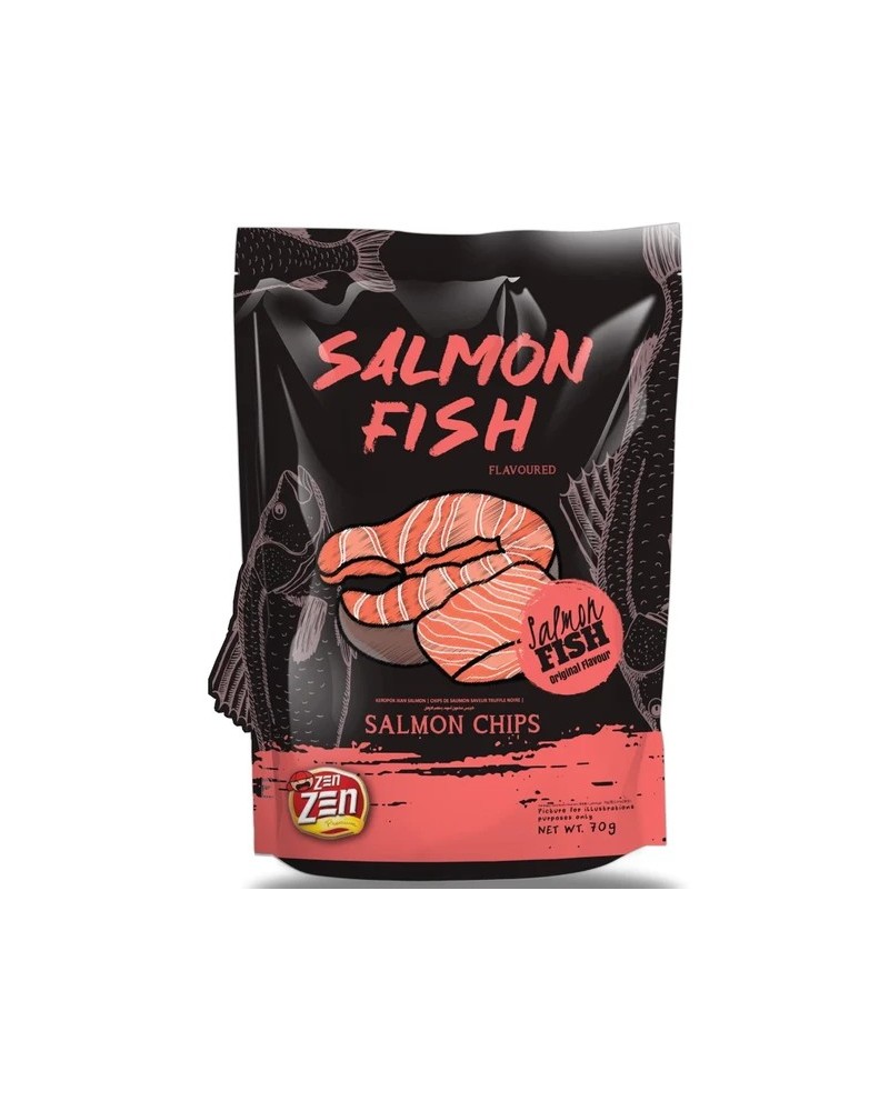 Salmon Fish Chips ZEN ZEN 70gr