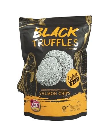 Salmon Fish Chips Sabor Trufa Negra ZEN ZEN 70gr