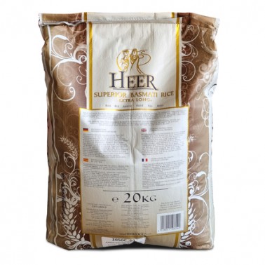 Arroz Basmati Heer 20Kg