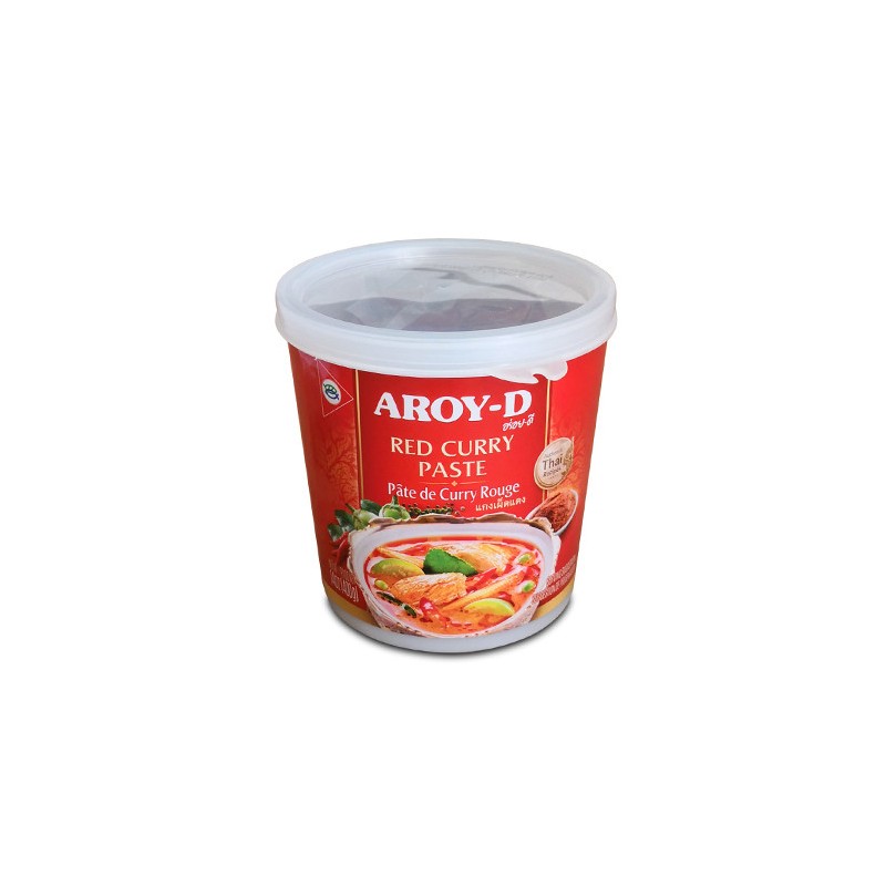 Pasta Curry Rojo Aroy-D 400gr