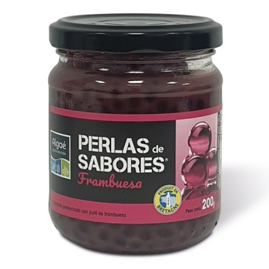 Perlas de frambuesa 200gr