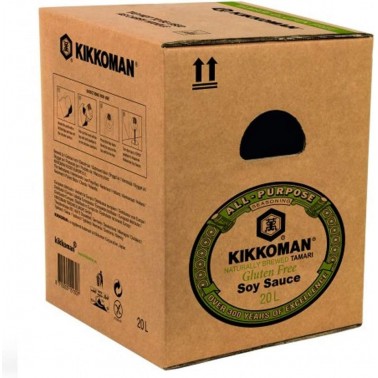 Salsa de Soja Kikkoman Sin Gluten 20L