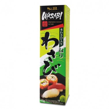 S&B Wasabi Tubo Pasta 90gr