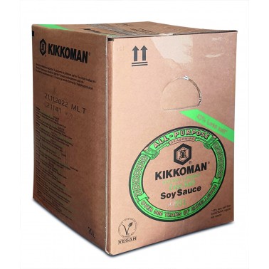 Salsa de Soja Kikkoman baja en sal 20L