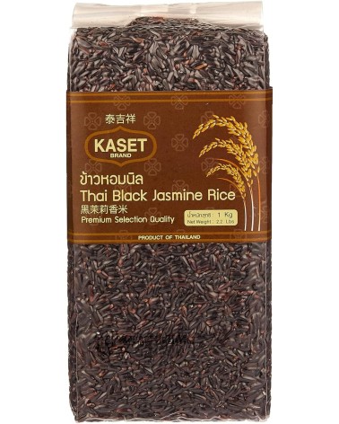 Arroz Jazmín Negro Thai Kaset 1Kg