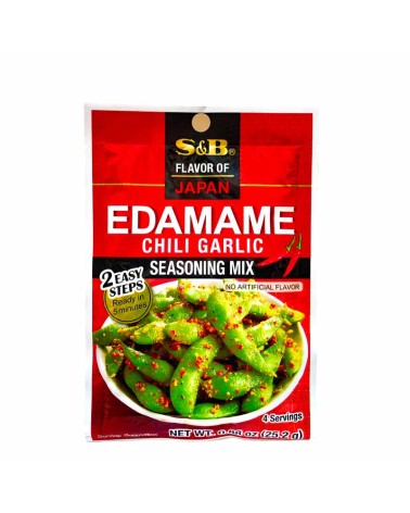 Condimento Chili Ajo S&B para Edamame 25gr