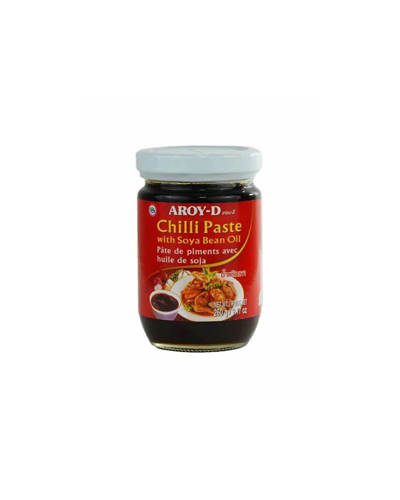 Pasta Chili con soja Aroy-D (Prik Pao) 520gr