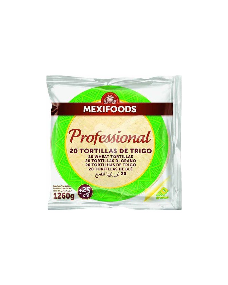 Tortilla de trigo Mission Foods 20cm 20uds