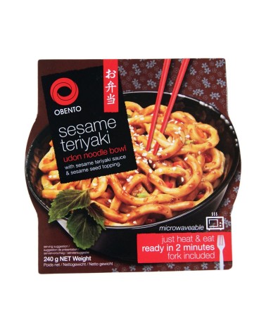 Obento Sesame Teriyaki Udon Bowl 240gr