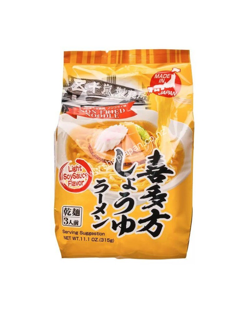 Igarashi Kitakata Soy Sauce Ramen 315gr 3uds
