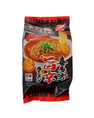 Igarashi Kitakata Spicy Ramen 303gr 3uds