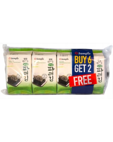 Snack Alga Nori condimentada Sempio 3,5g x 6+2