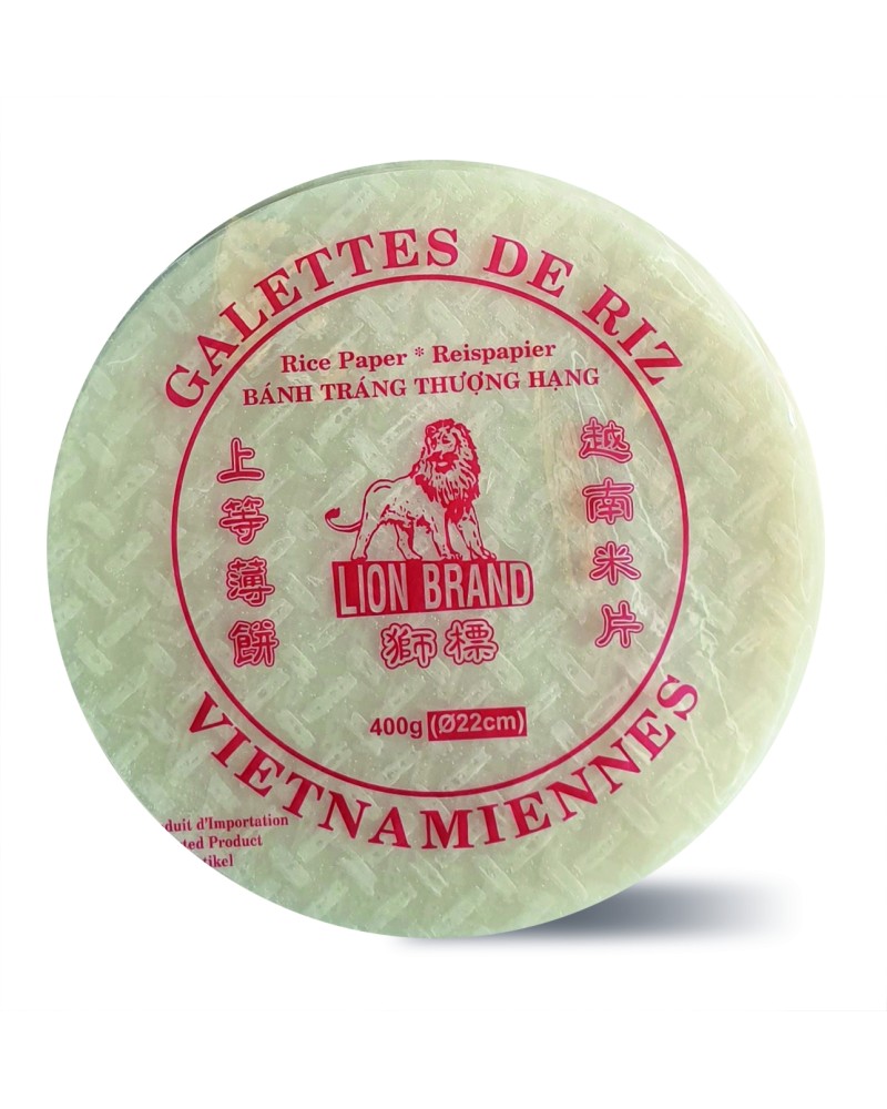 Papel de arroz 22cm Lion-Brand 400gr