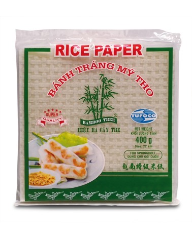 Papel de Arroz Cuadrado 22cm BT 400gr