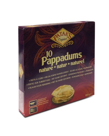 Pappadum natural Patak´s 100gr