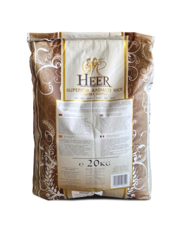Arroz Basmati Heer 20Kg