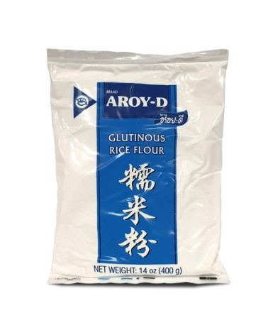 Harina de Arroz Glutinoso Aroy-D 400gr
