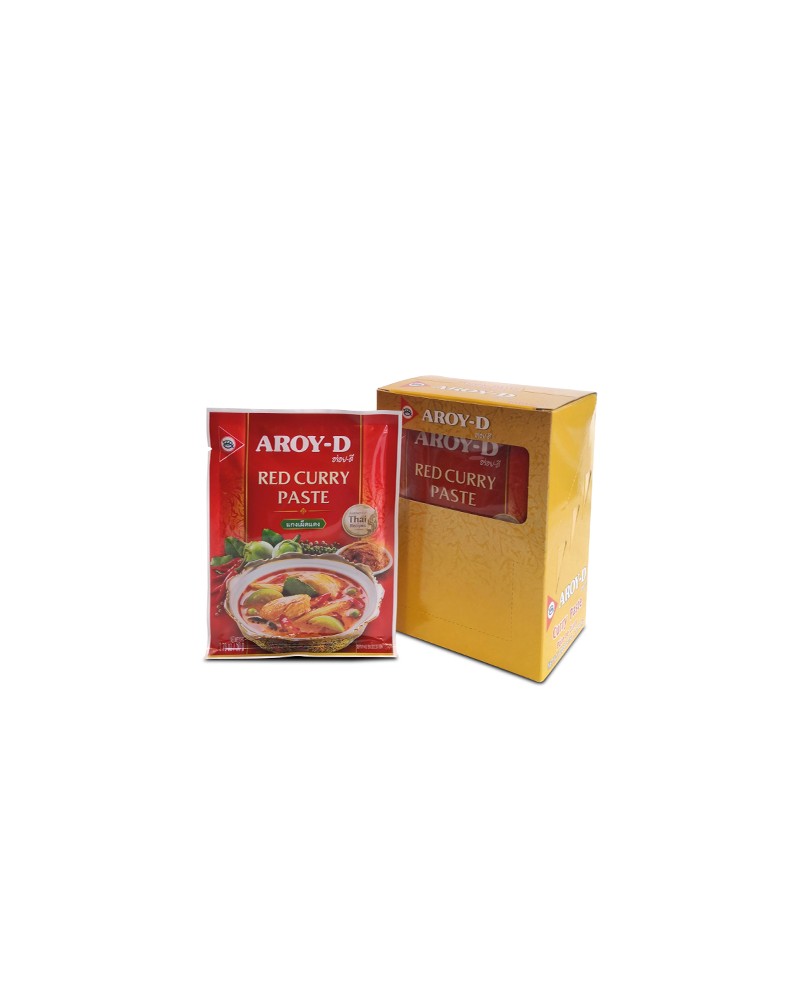Pasta Curry Rojo Aroy-D 50gr