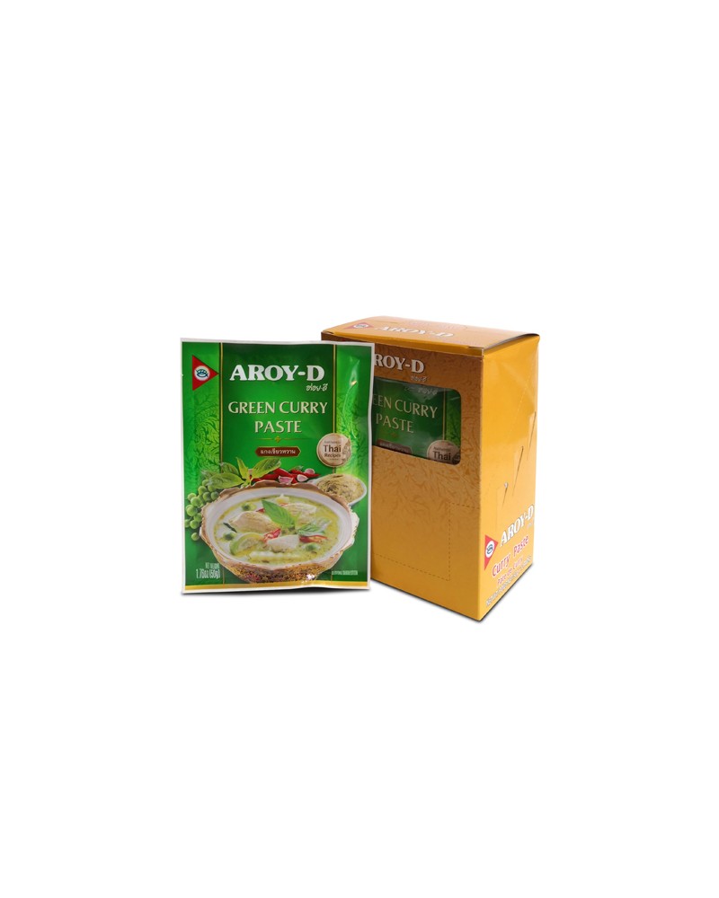 Pasta Curry Verde Aroy-D 50gr