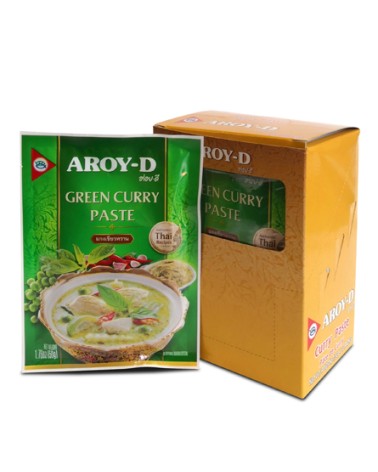 Pasta Curry Verde Aroy-D 50gr