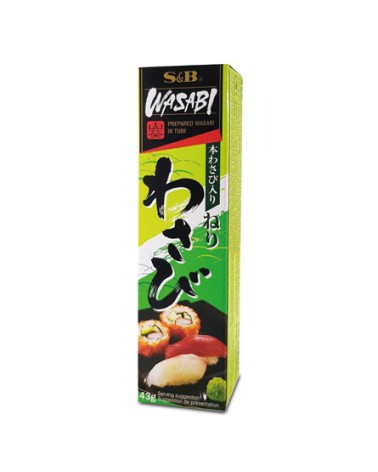 S&B Wasabi Tubo Pasta 43gr