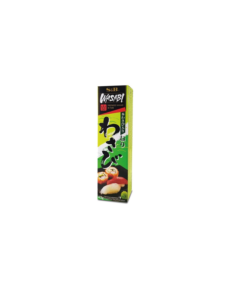 S&B Wasabi Tubo Pasta 43gr