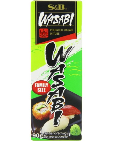 S&B Wasabi Tubo Pasta 90gr