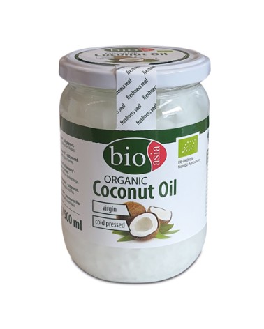 Aceite Coco Virgén Orgánico Bioasia 500ml