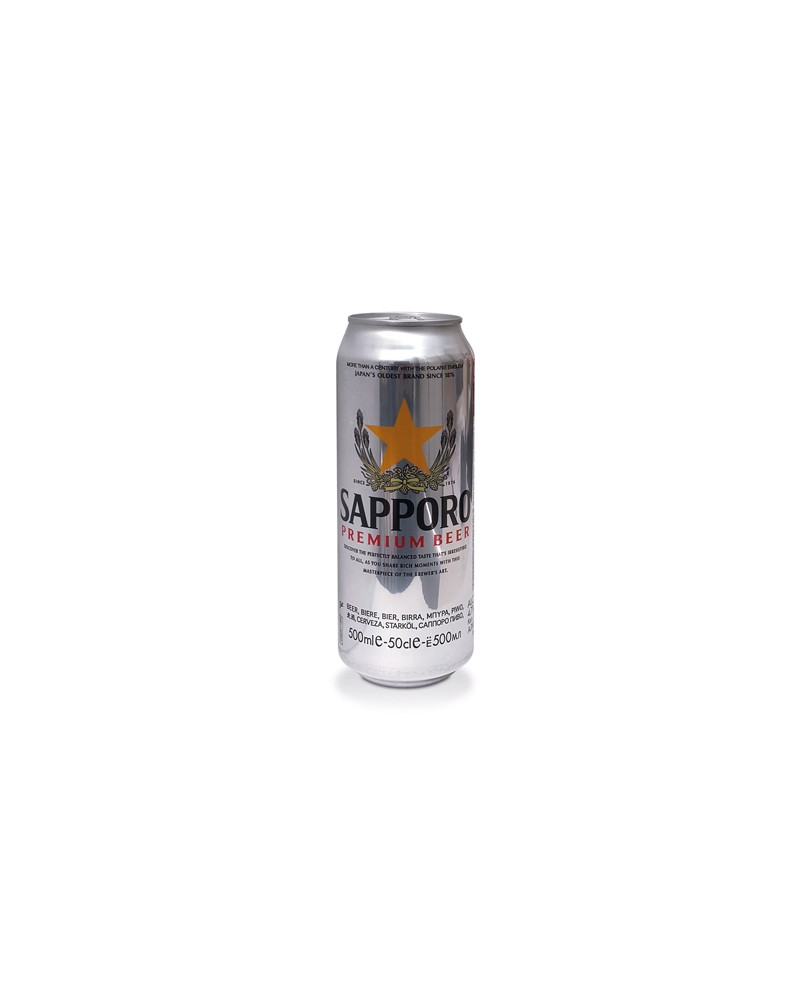 Sapporo Lager Lata 500ml