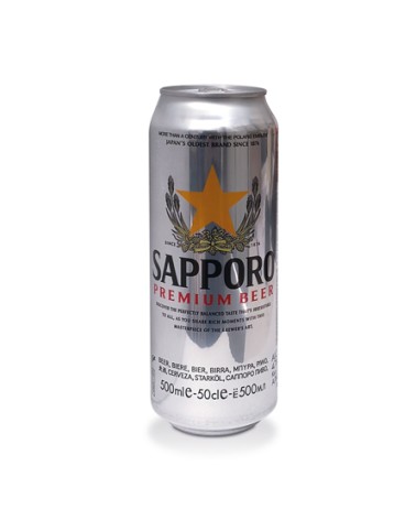 Sapporo Lager Lata 500ml