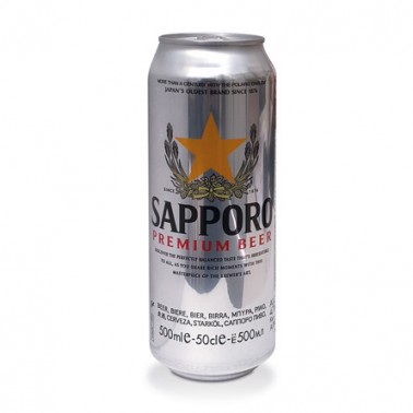 Sapporo Lager Lata 500ml